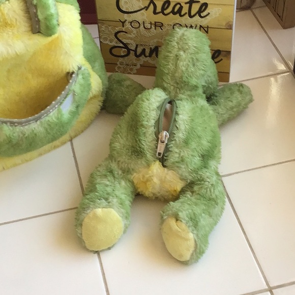 Plush Turtle w/Removable Turtle Shell Backpack - Picture 5 of 7